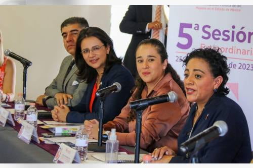 Sesiona Observatorio de Participación Política de las mujeres en el IEEM
